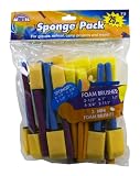 Loew Cornell 72 25-Piece Brush Set, Sponge