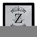 Glass Trivet Regalia Monogram Z