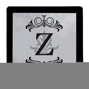 Glass Trivet Regalia Monogram Z
