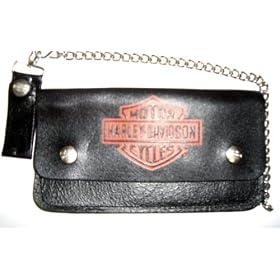 Harley Davidson~ Harley Davidson Wallet~ Full Grain Leather~ Bi-Fold Deluxe Wallet~ Approx 8