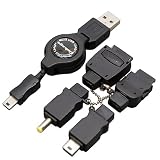 �����P�[�W USB�[�q�p�}���`�[�d�P�[�u�� DSLite/PSP/FOMA/Softbank/au/WILLCOM�Ή� �u���b�N MC-02BG
