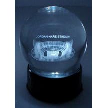 Jordan-Hare Stadium (Auburn Tigers) Laser Etched crystal Ball