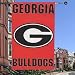 Georgia Bulldogs Applique Banner Flag