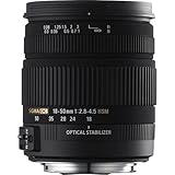 Sigma 18-50mm f/2.8-4.5 SLD Aspherical DC Optical Stabilized (OS) Lens with Hyper Sonic Motor (HSM) for Nikon Digital SLR Cameras