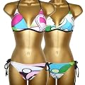 Halter Neck Bikini with Silver Beads Sizes 6 - 16 New