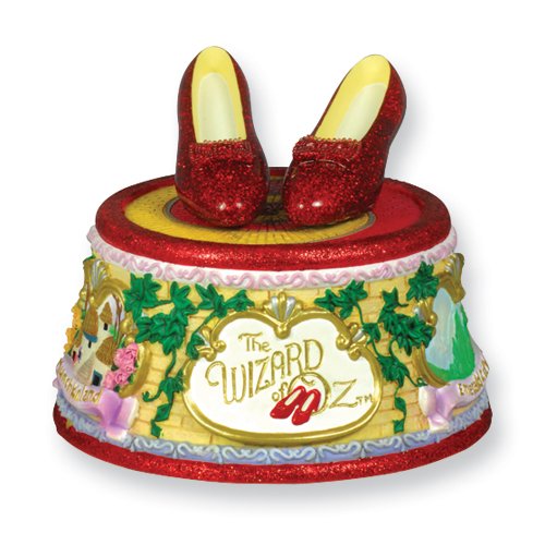 Ruby Slippers Clicking Heels Figurine From Wizard Of Oz