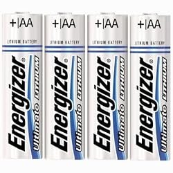 Energizer Ultimate L91BP-4 Lithium AA Battery 4 Pack