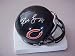 Rex Grossman Hand Signed Autographed Chicago Bears Riddell Football Mini Helmet