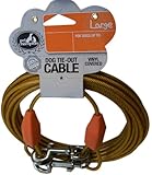 Pet Champion Large Tie Out Cable for Dogs Up to 90-Pound