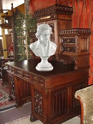 Ludwig van Beethoven statue home sculpture bust new (The Digital Angel)