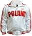 Poland World Cup Olympic Soccer Track Jacket (White)