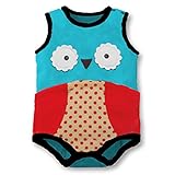 （ワボーズ） Waboatsベビー夏ノースリープマンガトライアングルショーツのロンパー カバーオール ベビーロンパース ベビーカバーオール B 90