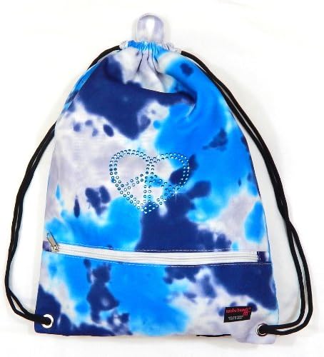 Tie Dye Sling Bag Version 3 (Navy Lt Blue Purple)