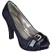 Women's Mossimo® Vesta Peep-Toe Pumps - Black
