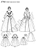 Simplicity Andrea Schewe Pattern 3782 Misses Elizabethan Costume Dresses Sizes 6-8-10-12
