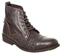 Firetrap Veloce Toe Cap Work Boot Brown Leather - 9 Uk