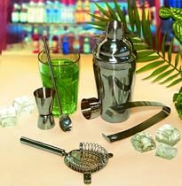 Cocktail Set - Bar Mixer SHAKER - BARSET - Edelstahl