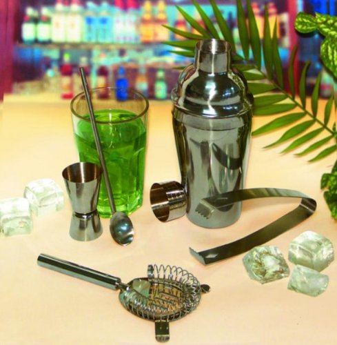 Cocktail Set - Bar Mixer SHAKER - BARSET - Edelstahl