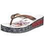 Ed Hardy Women's Kim Wedge Flip Flop
