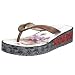 Ed Hardy Women's Kim Wedge Flip Flop