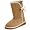 Sugar Little Kid/Big Kid Montana Sparkle Boot,Tan,2 M US Little Kid