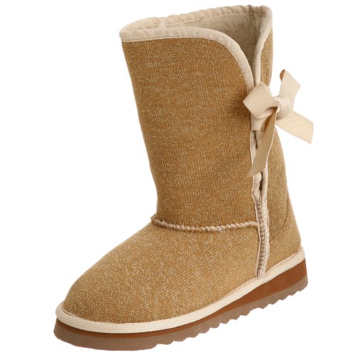 Sugar Little Kid/Big Kid Montana Sparkle Boot,Tan,2 M US Little Kid