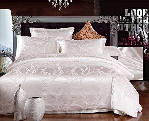 TheFit Home Textile, g Classic 29 Family Set, Bohemian Duvet Luxury Romantic Bedroom 4 Pcs King, Queen Set (Queen)