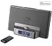 Sony Icfds15ip Clock Radio And Iphoneipod Dock Silver Icfds1