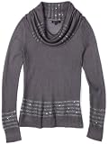 Ak Anne Klein Women’s Petite Longsleeve Cowl Neck Pullover Sweater