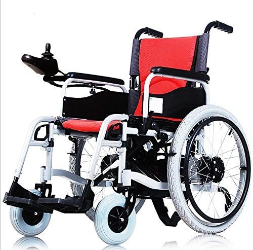 Accessbuy® NEW Electric Power Portable Wheelchairs for Disabled and Elderly People(lion Batteries and Chargers)