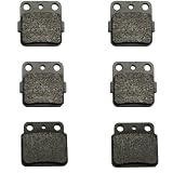 2003-2005 Kawasaki KSF 400 KFX 400 Kevlar Carbon Front & Rear Brake Pads