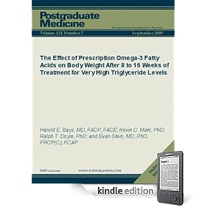 The Effect of Prescription Omega-3 Fatty Acids on Body Weight After 8 to 16 Weeks of Treatment for Very High Triglyceride Levels