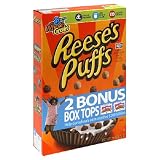 Reeses Puffs Reeses Peanut Butter Puffs, 13-Ounce Boxes (Pack of 4)