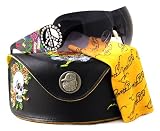 AUTHENTIC ED HARDY SUNGLASSES EHS 027 PIN UP2 BLACK TATOO