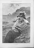 AT THE SEASIDE THE WORLD FORGETTING BY JOHNSON FINE ART