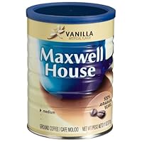 Maxwell House Vanilla Ground Coffee, 11-Ounce Cans (Pack of 12)