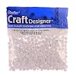 Faceted Beads, 6mm, White Opaque, 480pc Pkg