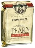 Pear's Gourmet 100% Arabica Creme Brulee Coffee, Ground, 8-Ounce Bags (Pack of 6)