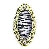 Animal Print Ring; 1.75