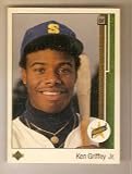 1989 Upper Deck #1 Ken Griffey Jr. - Seattle Mariners (RC - Rookie Card)