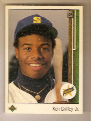 1989 Upper Deck #1 Ken Griffey Jr. - Seattle Mariners (RC - Rookie Card)