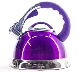 3.5 litre Stainless steel Whistling Kettle - Purple