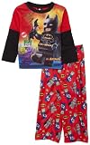 AME Sleepwear Boys 2-7 Lego Bat 3 Pajama