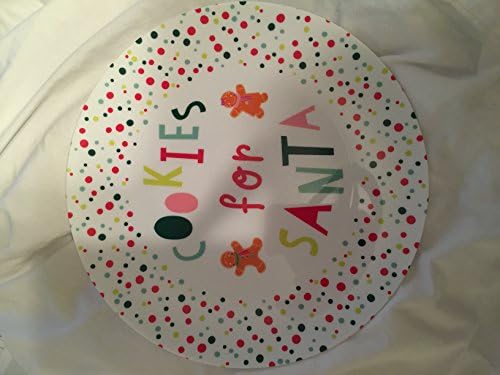 Cookies for Santa Plate