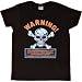 Womens T-Shirt : WARNING - THE SURGEON GENERAL HAS DETERMINED THAT MESSING WITH BIKER...