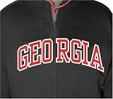 Russell Athletic University of Georgia Big & Tall Fleece Full Zip Hoody