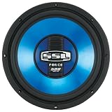 SSL Fs12 FORCE 12 Single 4 Ohm Voice Subwoofer, 500 Watts