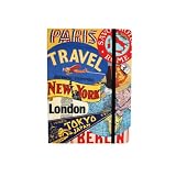 Cavallini Travel Notebook - 6x8"