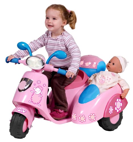 Childrens Toyshop  Toys : Baby Annabel Motorbike & Sidecar