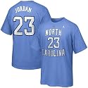 Nike North Carolina Tar Heels (UNC) #23 Michael Jordan Carolina Blue Replica Jersey T-shirt
